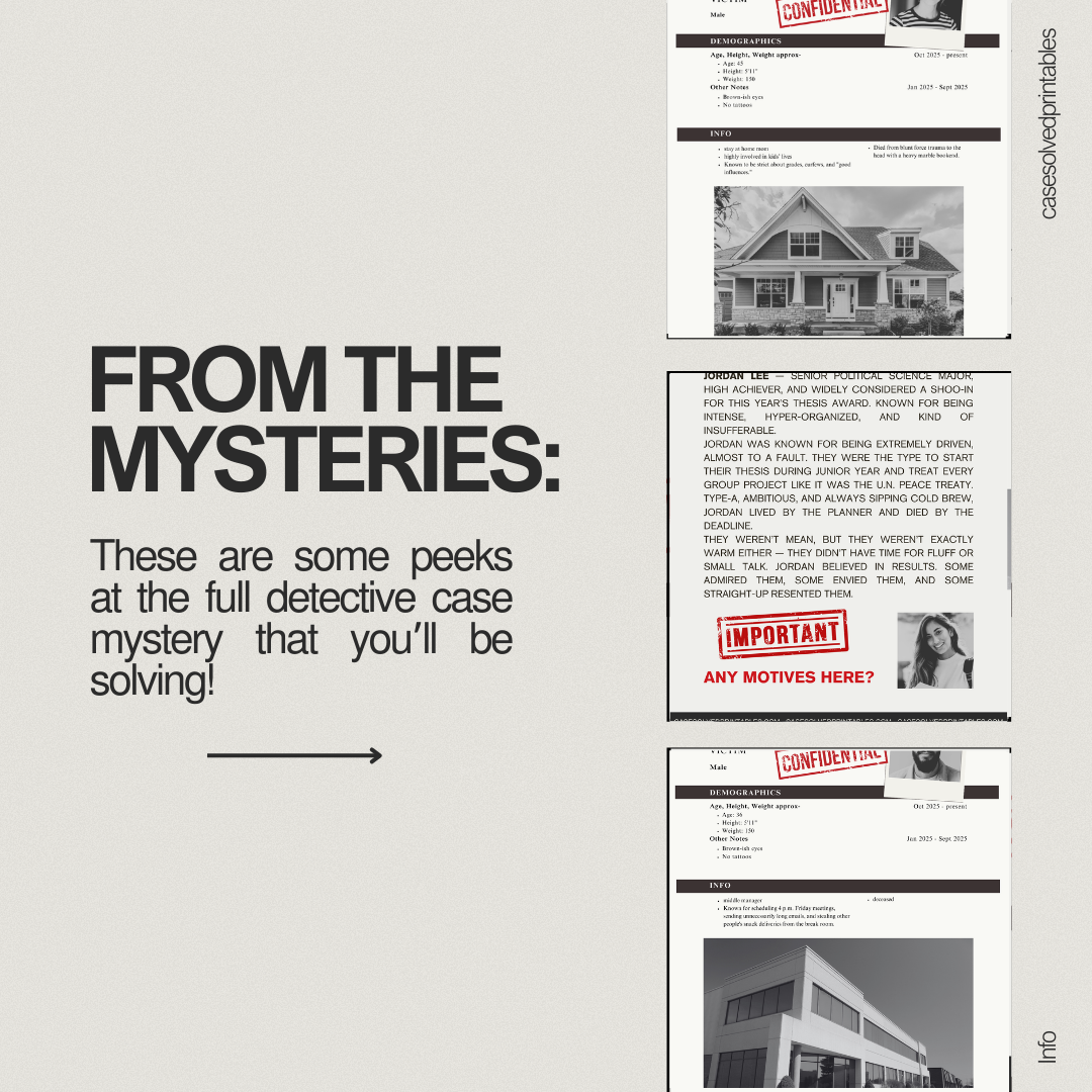 Bundle of 3 - Home Sweet Homicide & Murder at The Mandatory Meeting & The Collage Thesis Sabotage