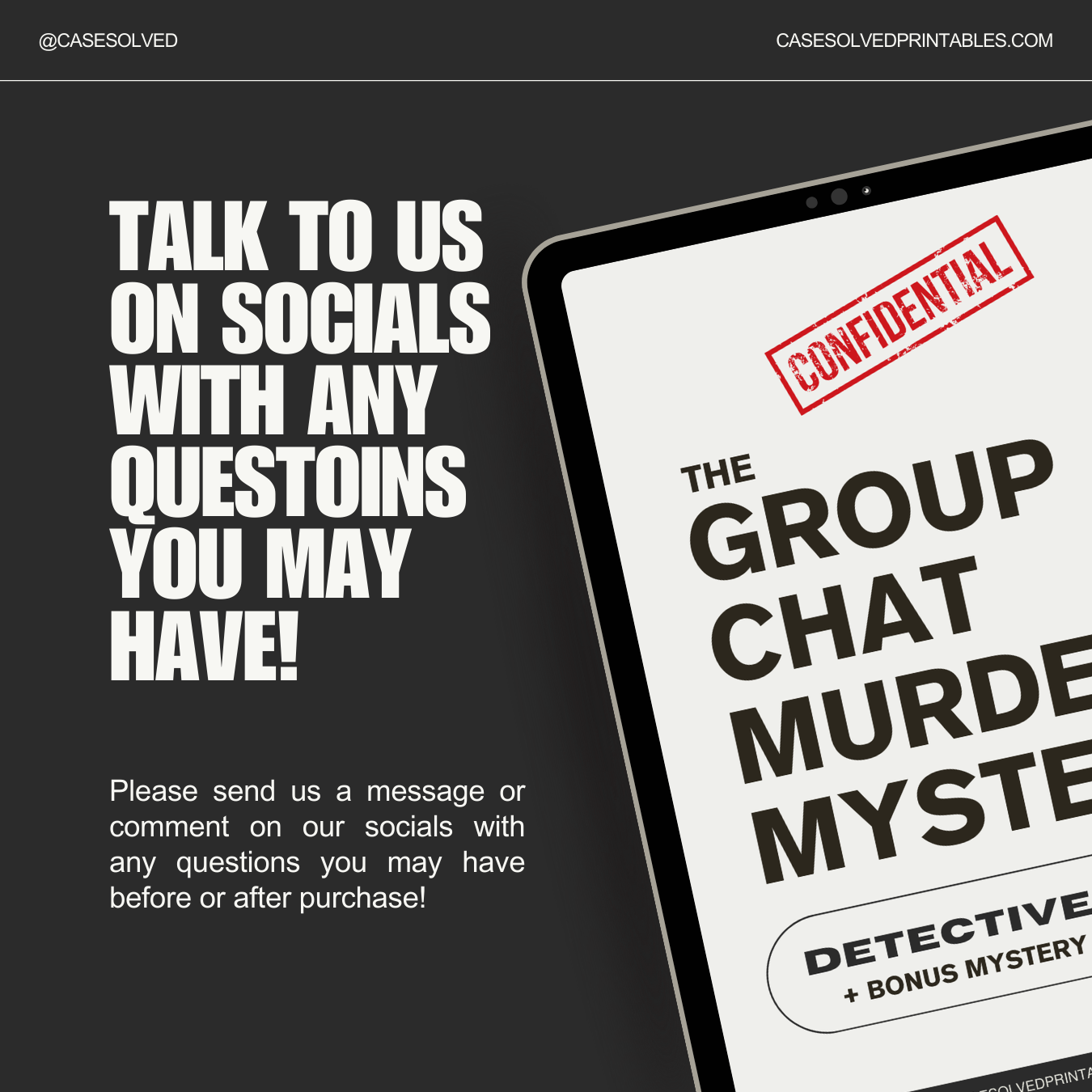 Bundle of 3 - Air Fryer Incident & Pilates Plunge & Group Chat Murder Mystery